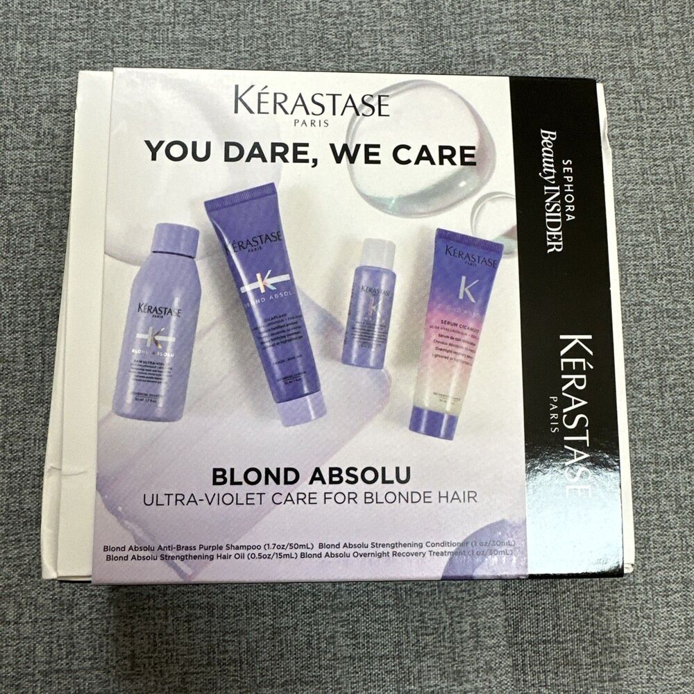 Kérastase Blond Absolu Travel Size Hair Care Set Sephora Beauty Insider New